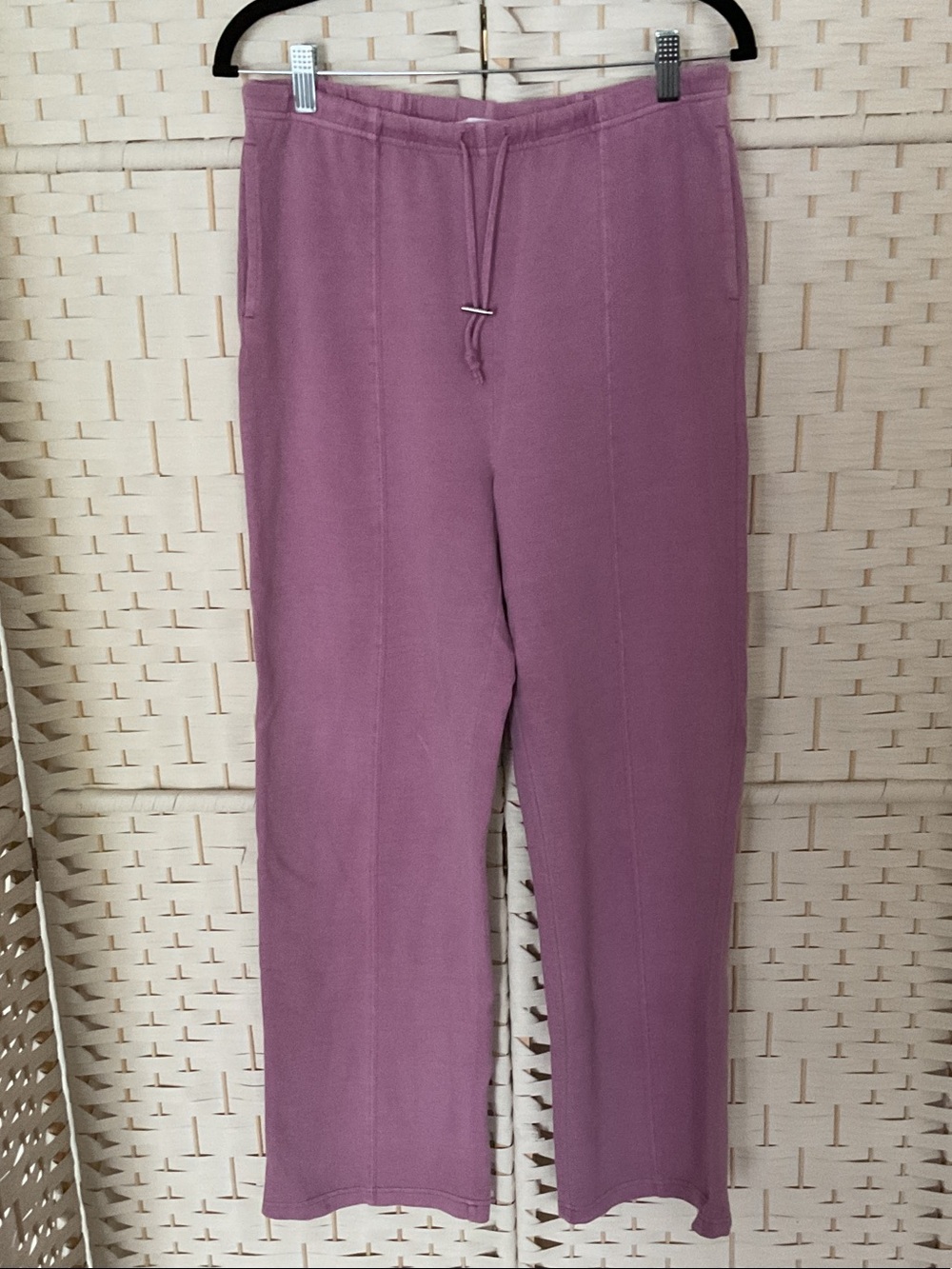 Double Zero Mauve Drawstring Sweatpants